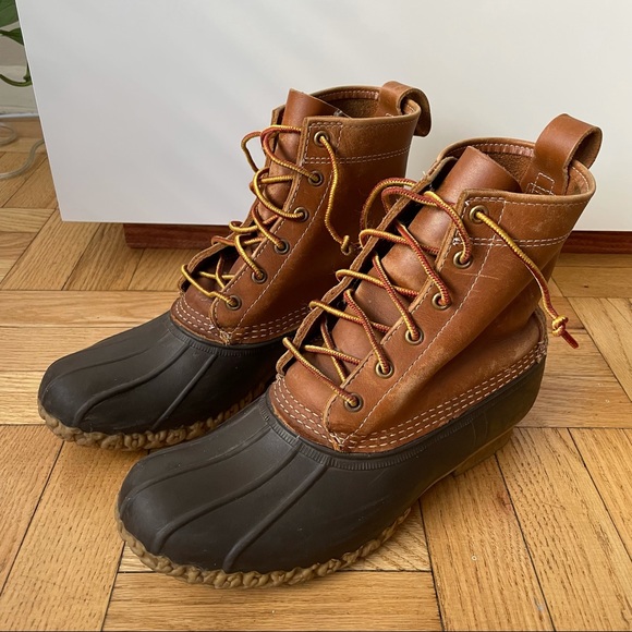 L.L. Bean Men's Bean Boots 8" - Picture 1 of 14